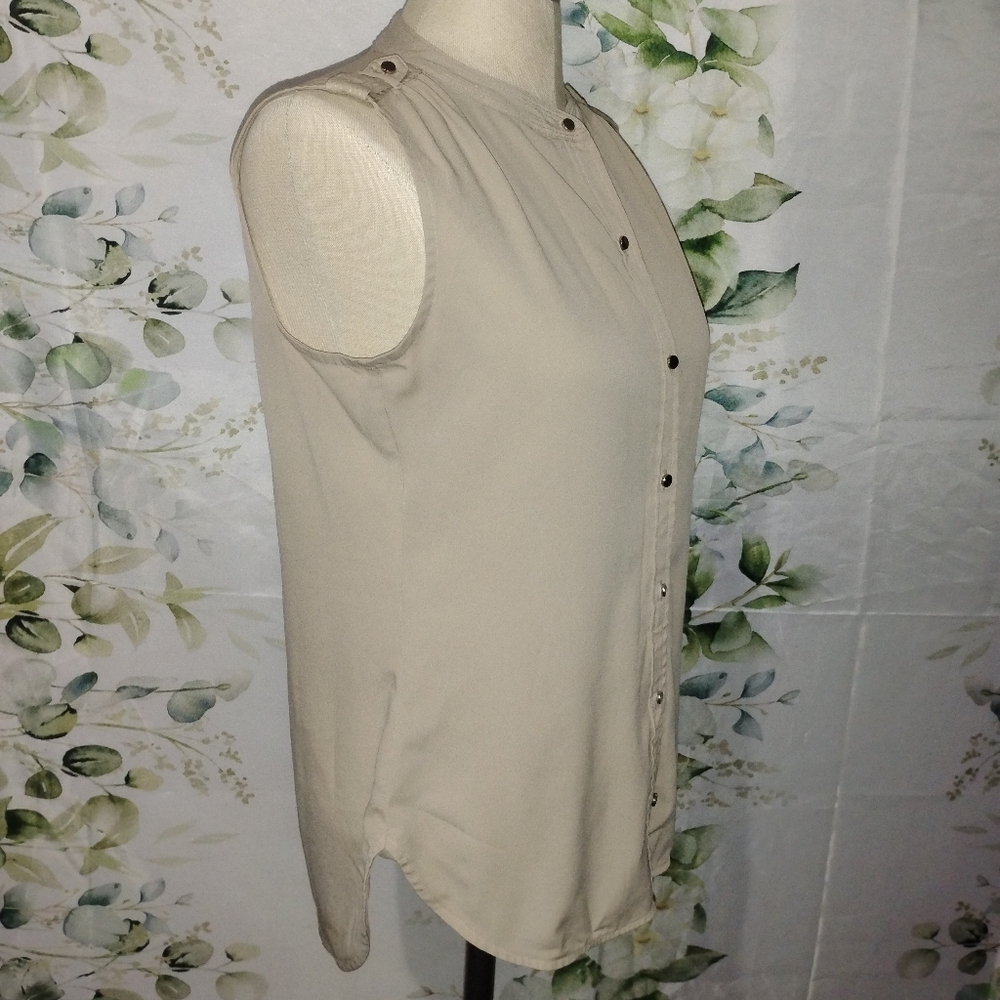5For$12 Lightweight Tan Blouse